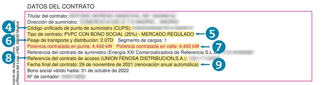 factura-luz-mercado-regulado-tipo-contrato-fecha-fin